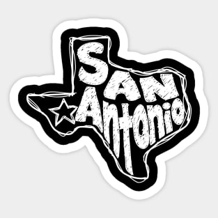 San Antonio, Texas Sticker